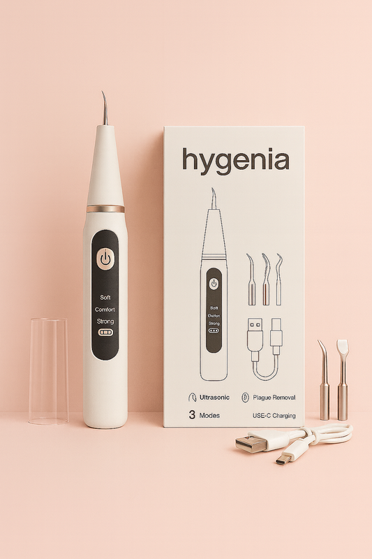 Ultrasonic Tooth Cleaner - Remove Plaque & Stains at Home